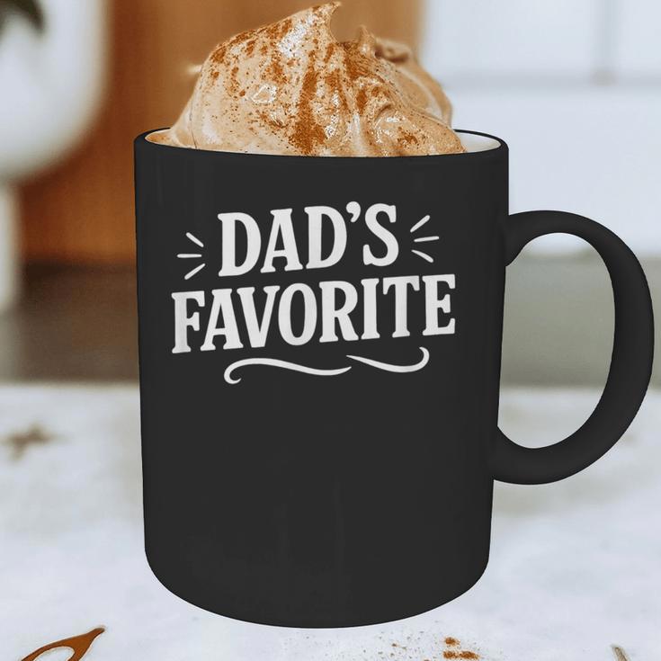 Dad's Favorite Graphic Print Coffee Mug