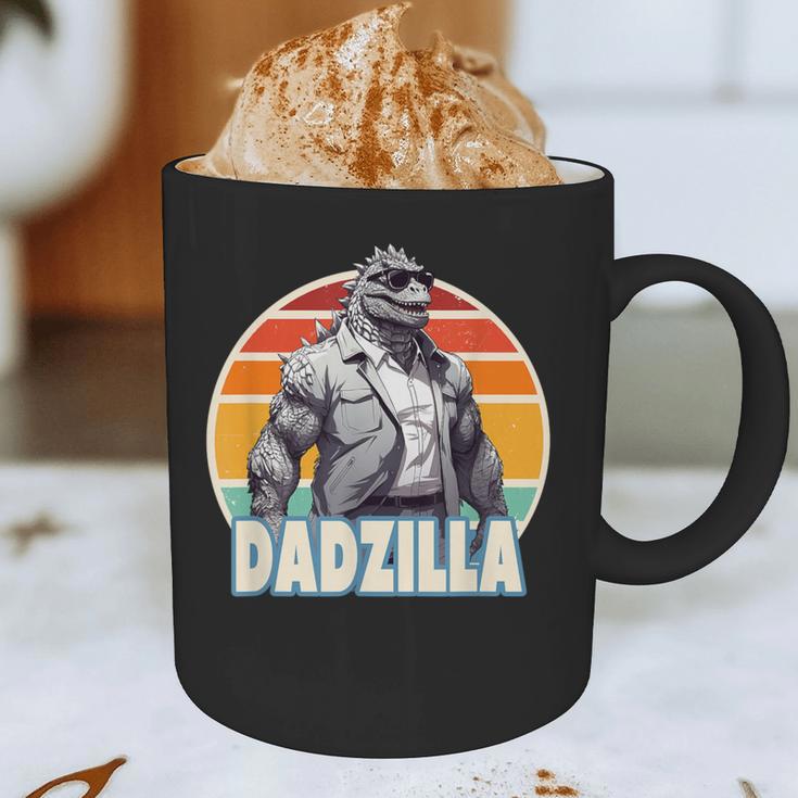 Dadzilla The Rad Dad Kaiju Vibes Graphic Print Coffee Mug Dadzilla The Rad Dad Kaiju Vibes Graphic Print Coffee Mug