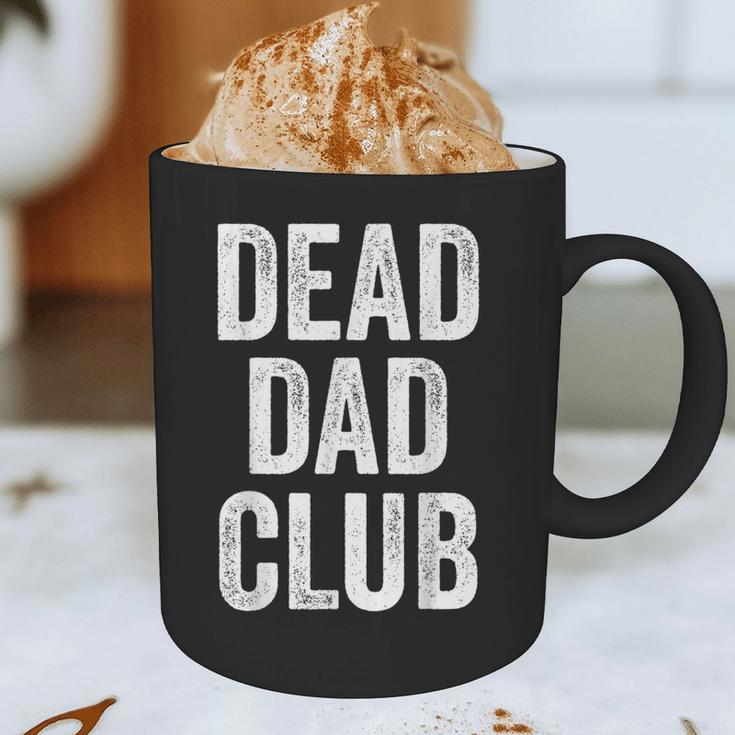 Dead Dad Club Vintage Saying Graphic Print Coffee Mug