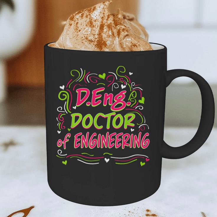 DEng Doctor Of Engineering Doctorate Graduation Graphic Print Coffee Mug