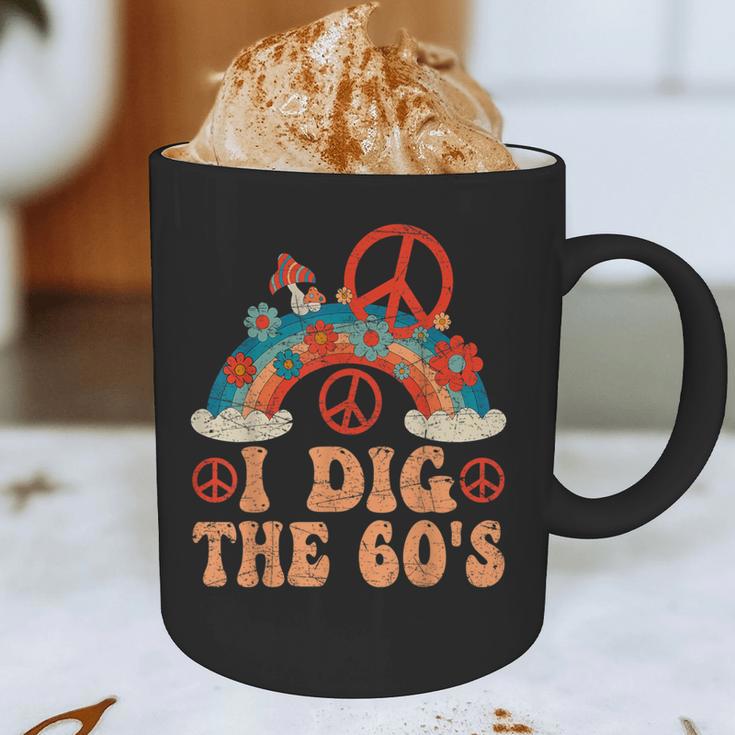 I Dig The 60s Aesthetic Nostalgia 1960's Retro 60s Party Graphic Print Coffee Mug