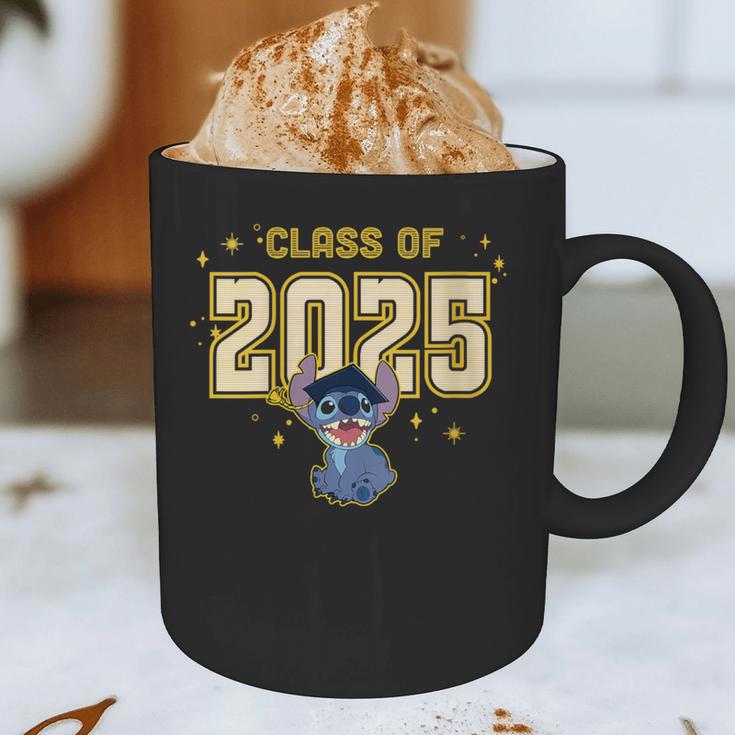 Disney Lilo & Stitch Graduation 2025 Stitch Collegiate Graphic Print Coffee Mug
