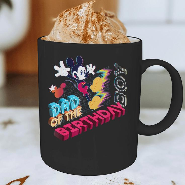 Disney Mickey Mouse Family Star Dad Of The Birthday Boy Graphic Print Coffee Mug