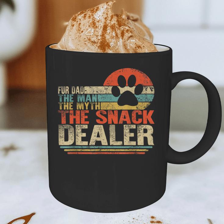 Dog Fathers Day Fur Dad The Man The Myth The Snack Dealer Graphic Print Coffee Mug
