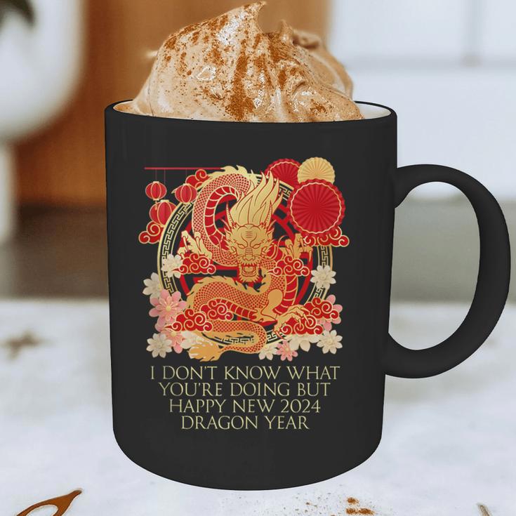 I Dont Know What Youre Doing Chinese New Year Introvert Graphic Print Coffee Mug