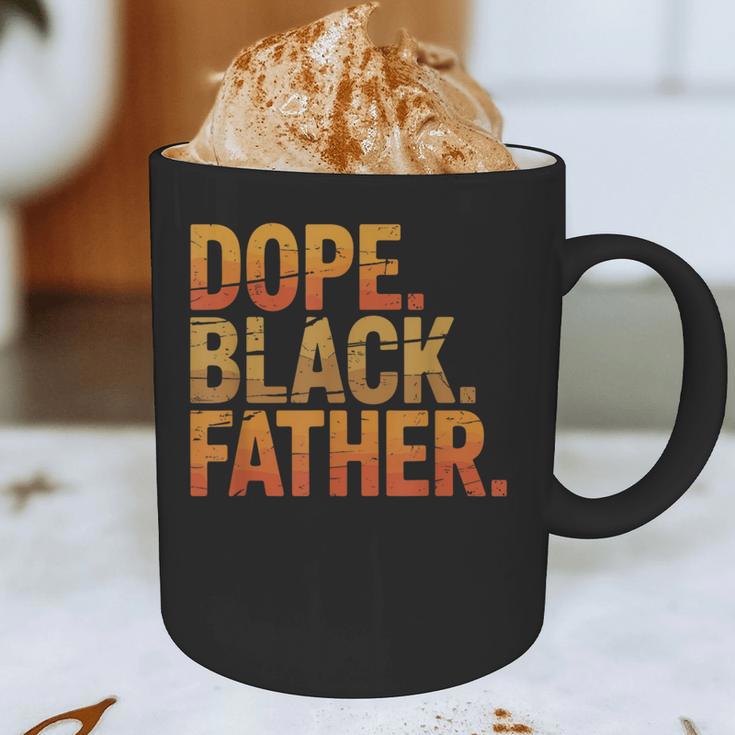 Dope Father African Pride Dad Papa Daddy Fathers Day Graphic Print Coffee Mug