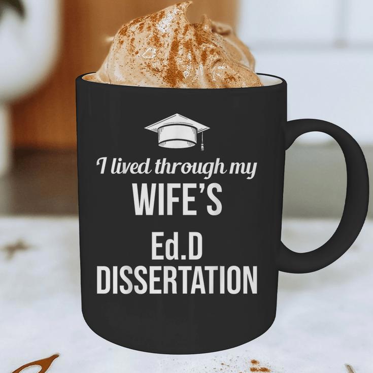 EDD Doctor Of Education EdD Wife Doctorate Graduation Graphic Print Coffee Mug