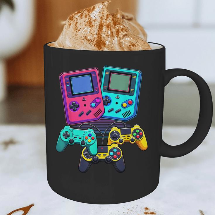 Eighties Console Controller Gaming Player Gadget Nostalgia Graphic Print Coffee Mug