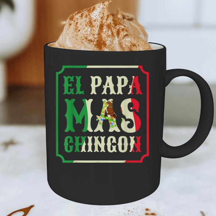 El Papa Mas Chingon Best Mexican Great Dad Graphic Print Coffee Mug