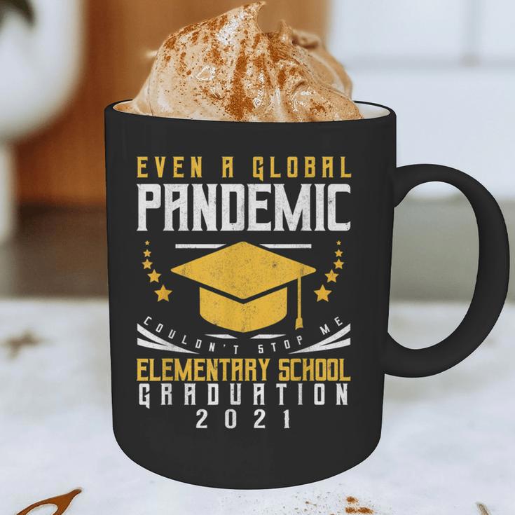 Elementary School Graduation 2021 Degree Graduate Graphic Print Coffee Mug
