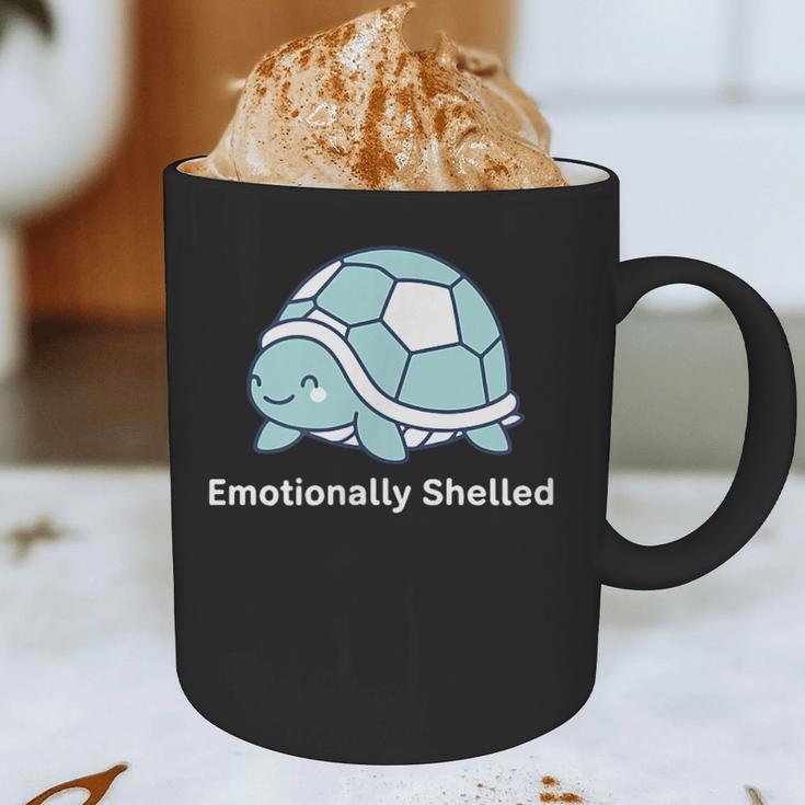Emotionally Shelled Turtle Introvert Turtle Tee Graphic Print Coffee Mug Emotionally Shelled Turtle Introvert Turtle Tee Graphic Print Coffee Mug