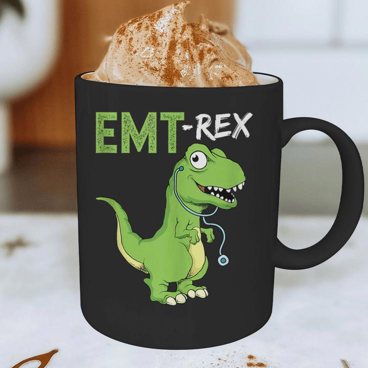 EMT Rex Paramedic Graduation Firefighter Graphic Print Coffee Mug