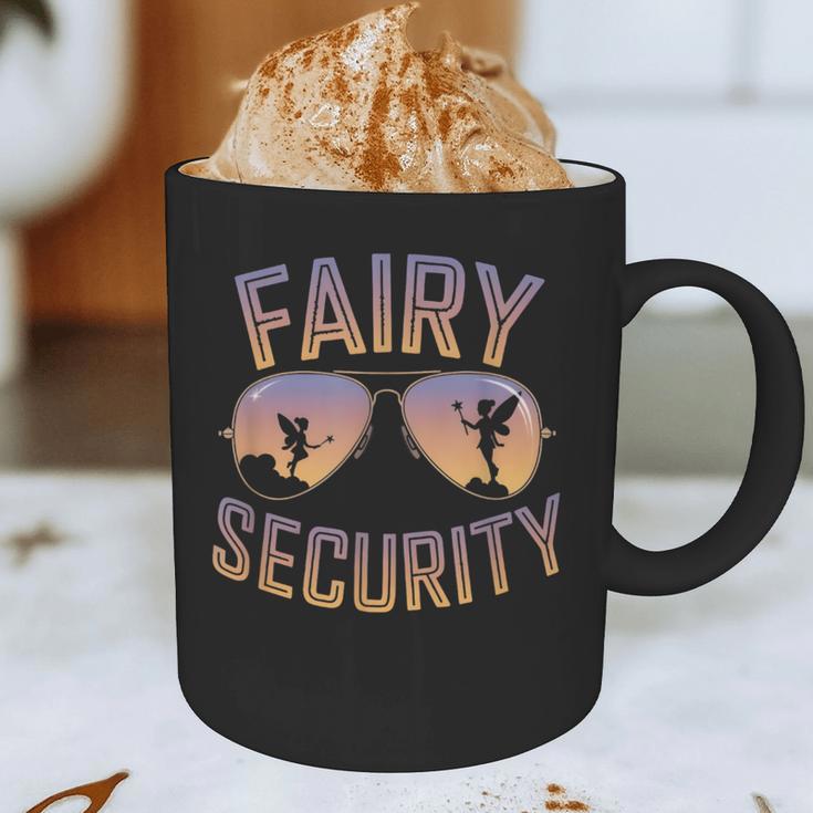 Fairy Security Birthday Family Halloween Costume Dad Mom Graphic Print Coffee Mug