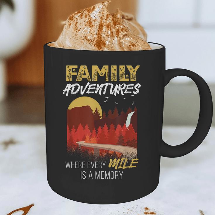 Family Adventures Where Every Mile Is A Memory Graphic Print Coffee Mug