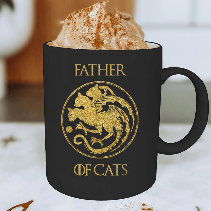 Father Of Cats Shirt Cat Dad Cat Daddy Graphic Print Coffee Mug