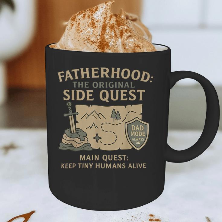 Fatherhood The Original Side Quest Dad Mode Graphic Print Coffee Mug