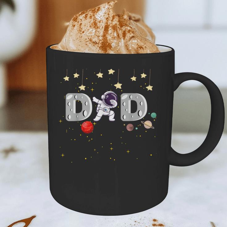 Father's Day Dad Astronaut Space Birthday Planets Daddy Graphic Print Coffee Mug