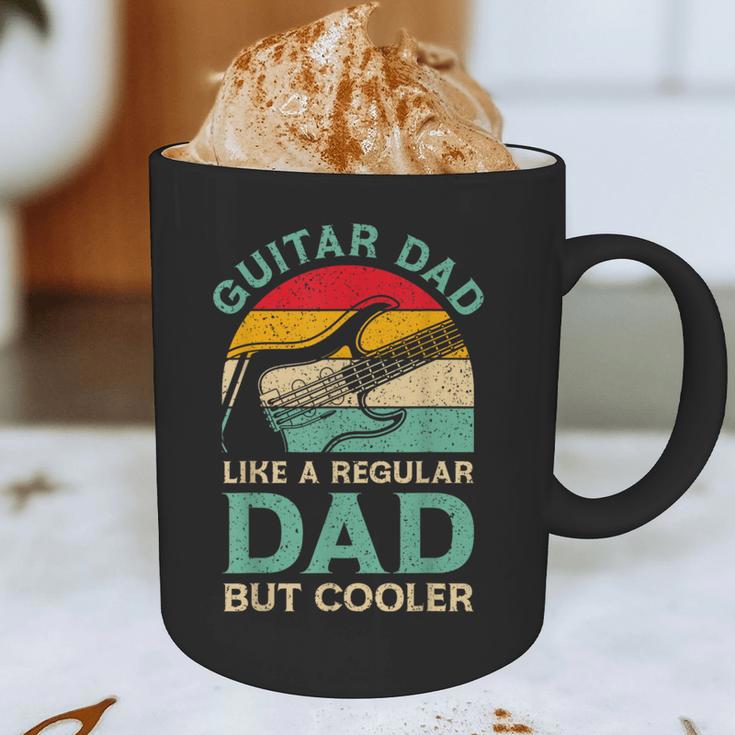 Fathers Day Guitar Dad For Guitarist Music Lover Dad Graphic Print Coffee Mug