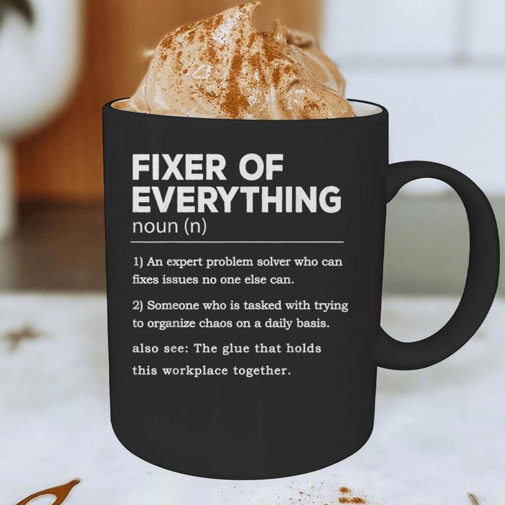 Father's Day For Office Dad Fixer Of Everything Graphic Print Coffee Mug