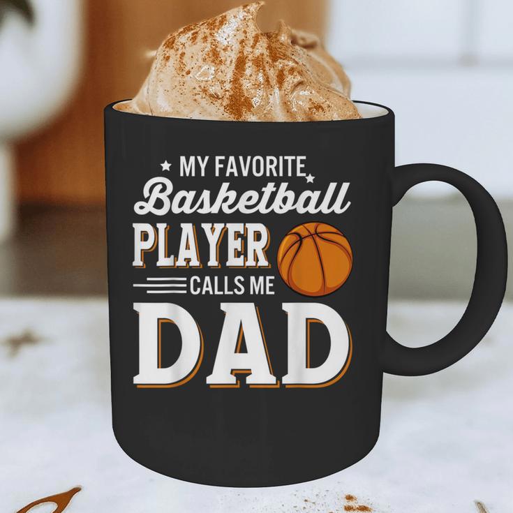 My Favorite Basketball Player Calls Me Dad Graphic Print Coffee Mug My Favorite Basketball Player Calls Me Dad Graphic Print Coffee Mug