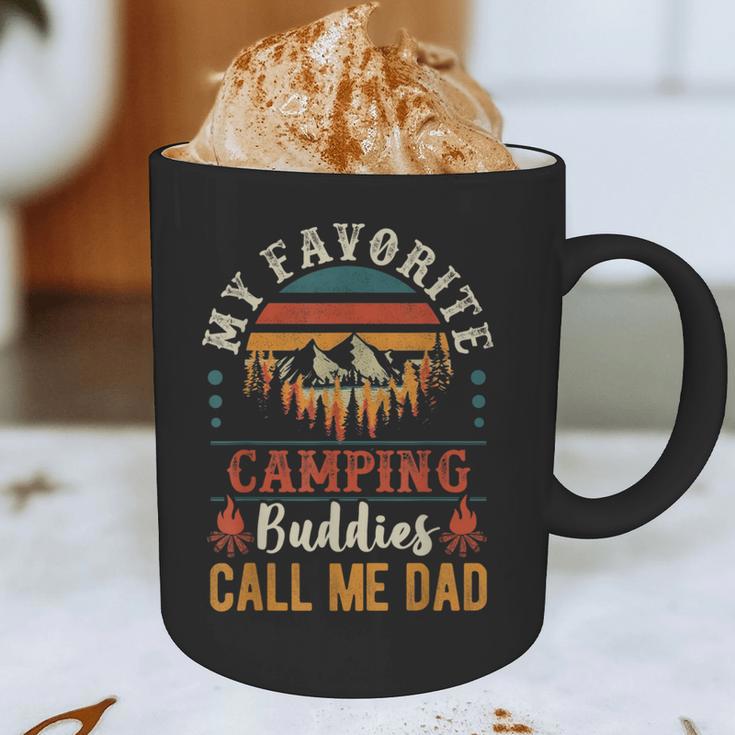 My Favorite Camping Buddies Call Me Dad Father Sayings Graphic Print Coffee Mug