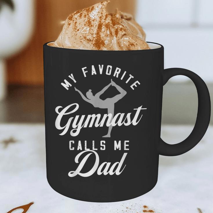 My Favorite Gymnast Calls Me Dad Mat Sports Gymnastics Graphic Print Coffee Mug My Favorite Gymnast Calls Me Dad Mat Sports Gymnastics Graphic Print Coffee Mug