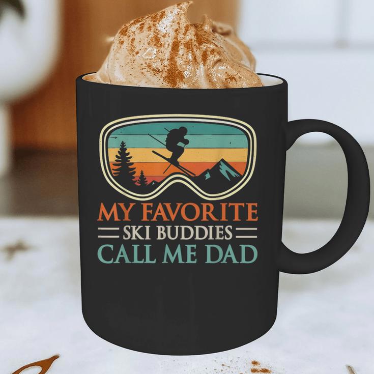 My Favorite Ski Buddies Call Me Dad Ski Dad Graphic Print Coffee Mug