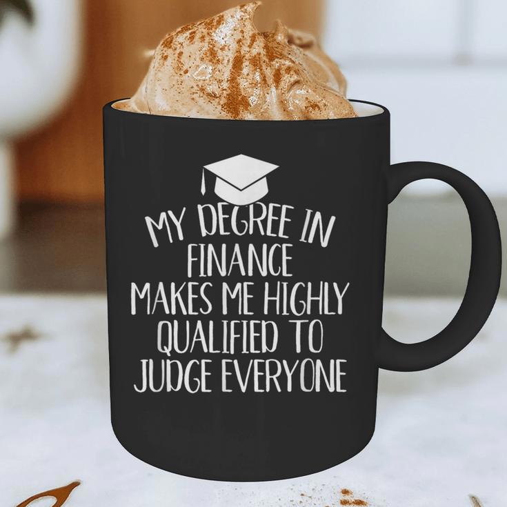Finance Major Graduation Graphic Print Coffee Mug