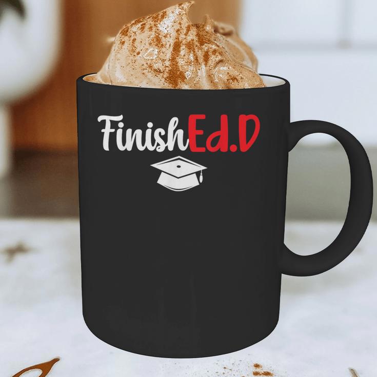 FinishEdD Doctor Of Education Graduate EdD Graduation Graphic Print Coffee Mug