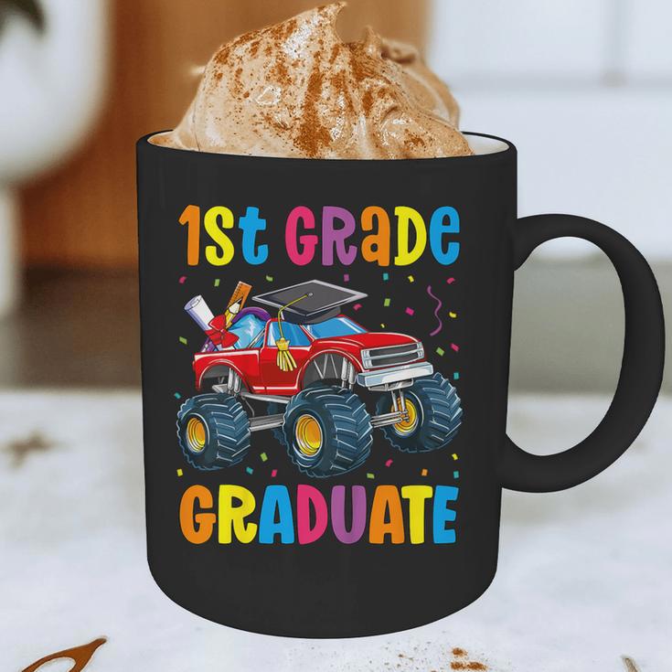 First Grade Graduation Monster Truck 1st Grade Graduate Graphic Print Coffee Mug
