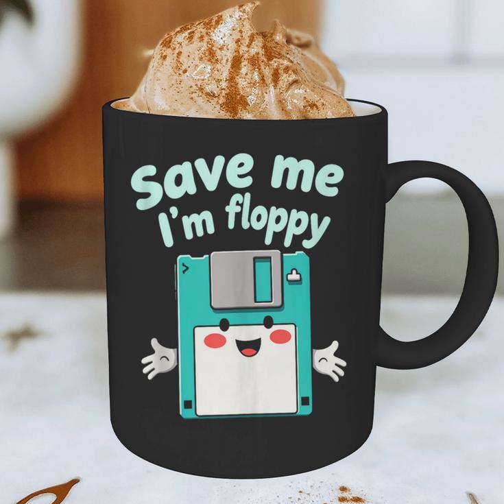 Floppy Disk Retro Tech Nostalgia Old School Computing Humor Graphic Print Coffee Mug Floppy Disk Retro Tech Nostalgia Old School Computing Humor Graphic Print Coffee Mug