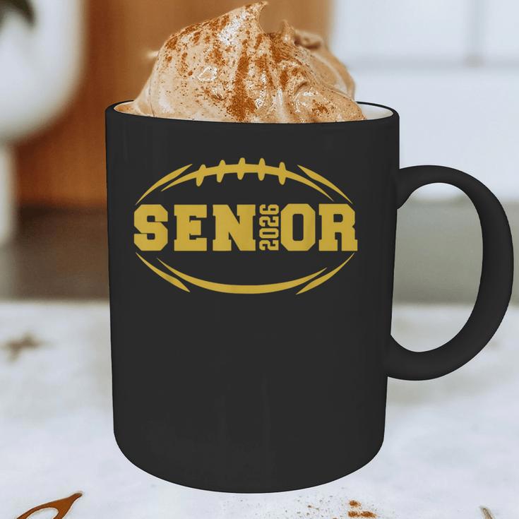 Football Proud Senior 2026 Graduation Year Graphic Print Coffee Mug