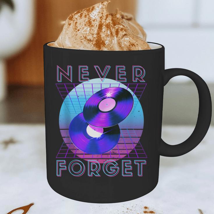 Never Forget Retro 80s 90s Nostalgia Graphic Print Coffee Mug Never Forget Retro 80s 90s Nostalgia Graphic Print Coffee Mug