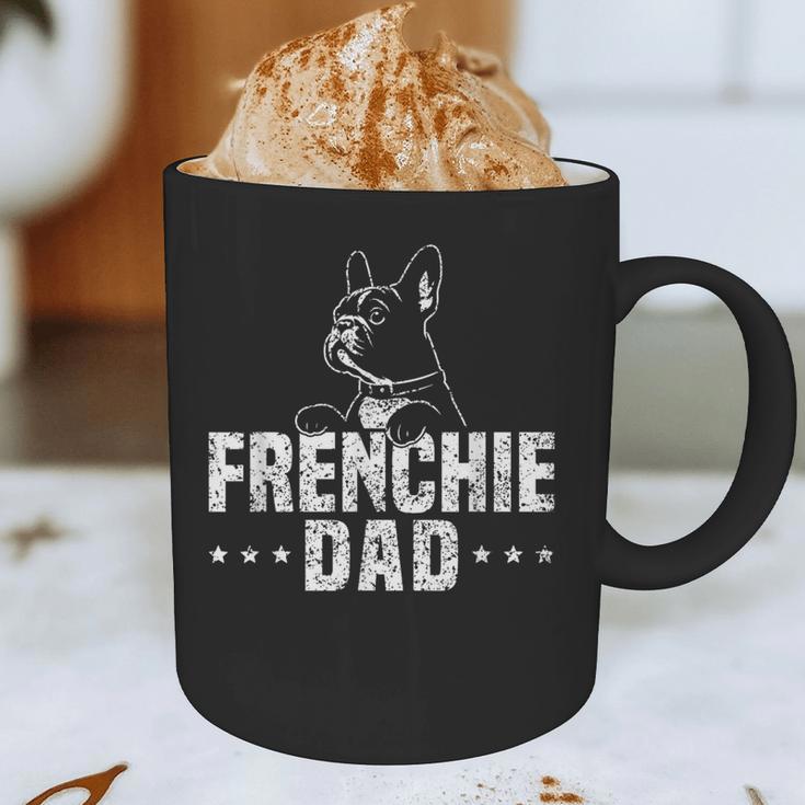Frenchie Dad Lover Owner French Bulldog Father Daddy Papa Men Women Girls Kids Graphic Print Coffee Mug
