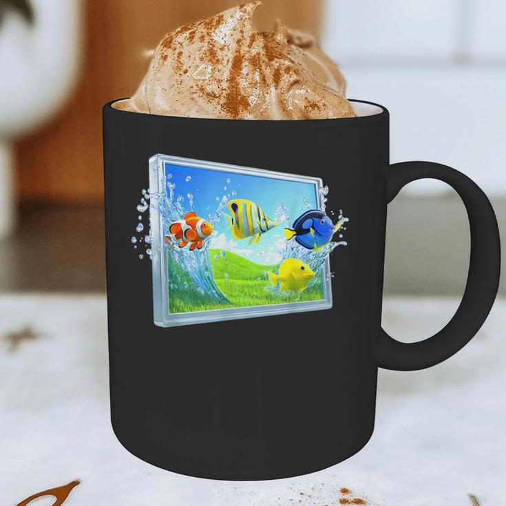 Frutiger Aero Fish Graphic Print Coffee Mug Frutiger Aero Fish Graphic Print Coffee Mug