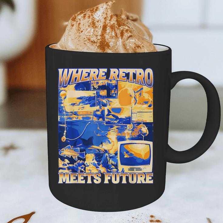 Frutiger Aero Retro Vibes Y2K 90's Vibes Graphic Print Coffee Mug