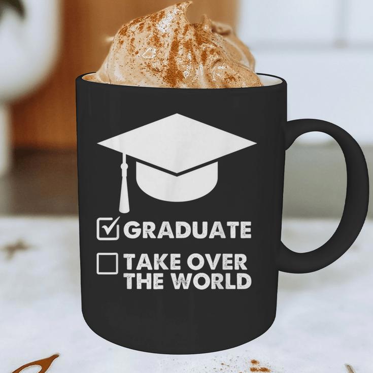 Funny Graduate Joke Mens Womens Graduation Gifts Graphic Print Coffee Mug