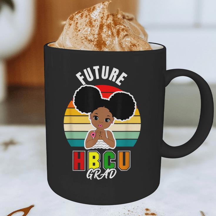 Future HBCU Grad Graduate Afro Girl College Graduation Graphic Print Coffee Mug