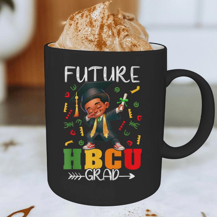 Future HBCU Grad History Boy Graduation HBCU Kids Graphic Print Coffee Mug