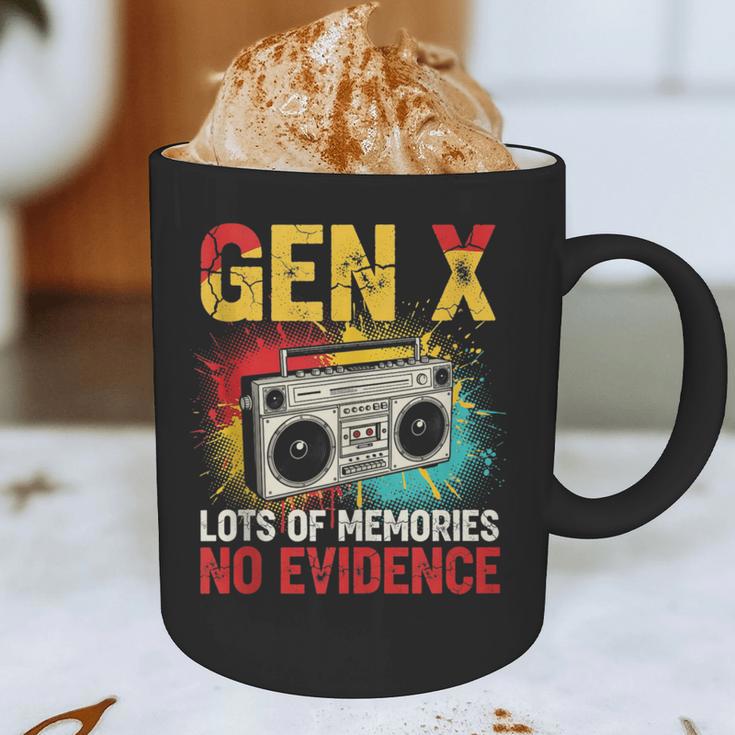 Gen X Lots Of Memories No Evidence Retro Nostalgia Humor Graphic Print Coffee Mug Gen X Lots Of Memories No Evidence Retro Nostalgia Humor Graphic Print Coffee Mug