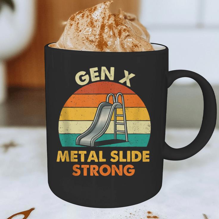 Gen X Slide Strong Generation X Gen Xer Nostalgia Graphic Print Coffee Mug Gen X Slide Strong Generation X Gen Xer Nostalgia Graphic Print Coffee Mug