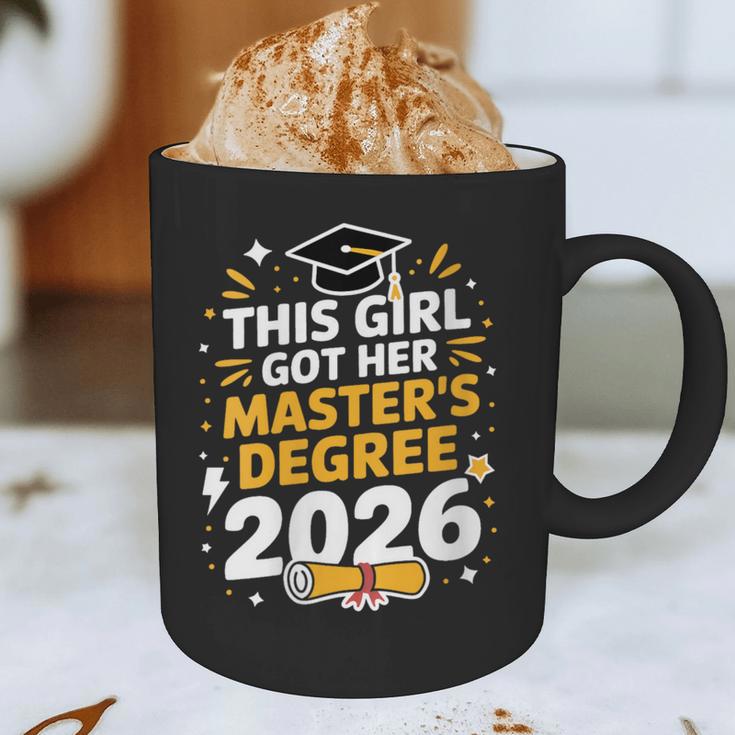 This Girl Got Her Masters Degree Graduation Mastered It 2026 Graphic Print Coffee Mug