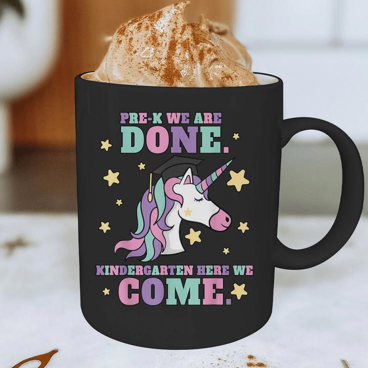 Girls Pre-K Graduation Magical Unicorn Graphic Print Coffee Mug