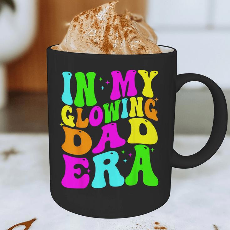 In My Glowing Dad Era Groovy Colorful Bright Graphic Print Coffee Mug