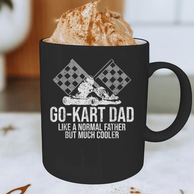 Go-Kart Dad Shirt Kart Racing Go-Cart Karting For Daddy Graphic Print Coffee Mug