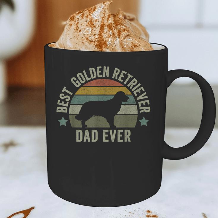 Golden Retriever Dad Dog Shirt Fathers Day Doggy Graphic Print Coffee Mug