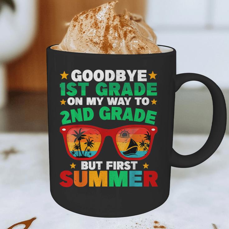 Goodbye 1st Grade First Summer Graduation Last Day Boys Graphic Print Coffee Mug
