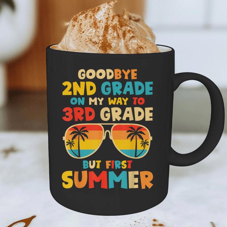 Goodbye 2nd Grade Graduation To 3rd Grade Hello Summer Kids Graphic Print Coffee Mug