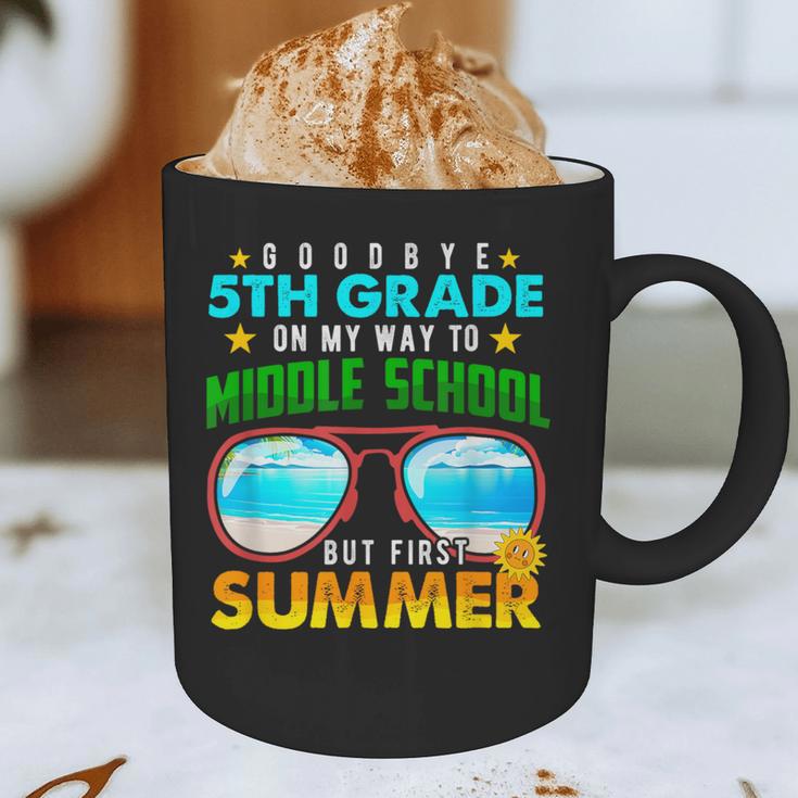 Goodbye 5th Grade Graduation To 6th Grade Hello Summer Kids Graphic Print Coffee Mug