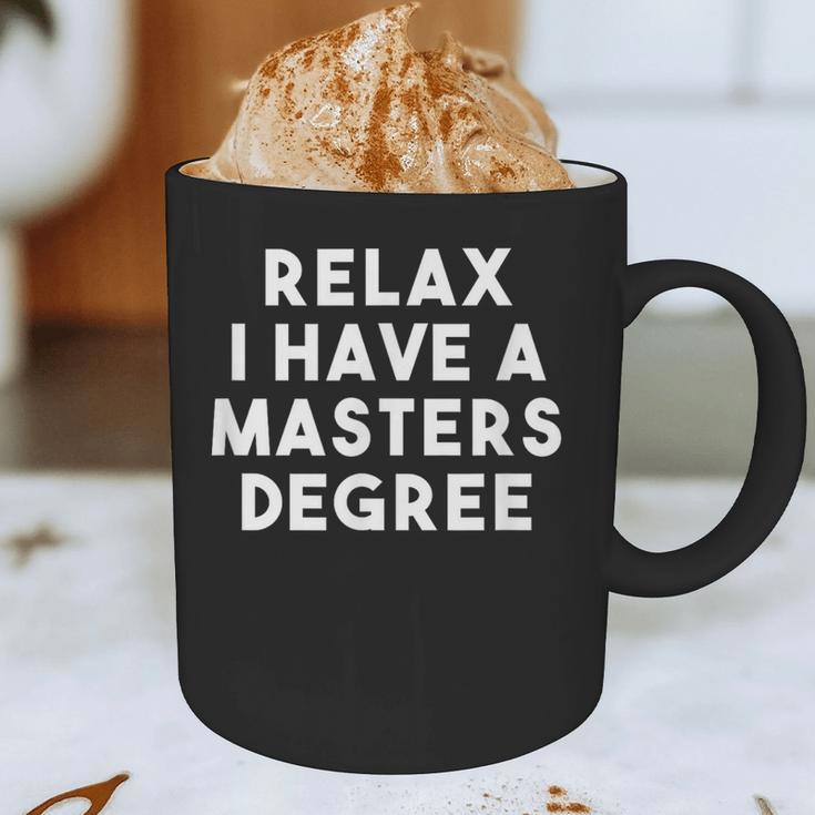 Grad School Graduation For Him Her Masters Degree Graphic Print Coffee Mug
